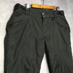 TSLA Mens Ski Snow Pants size X-Large Black Insulated Adjustable Waist